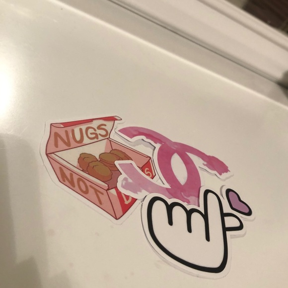 Pink Computer Stickers! - Picture 3 of 4